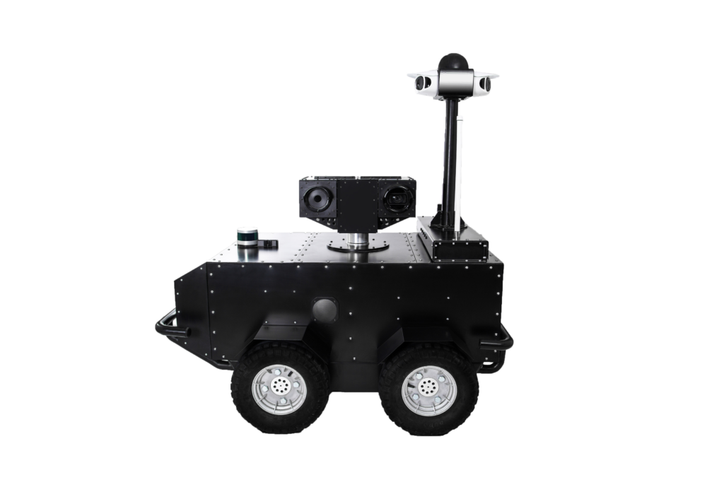 Autonomous mobile security robot Pguard Overview